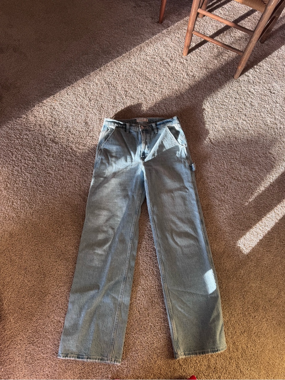 Abercrombie 90’s relaxed Jean high rise